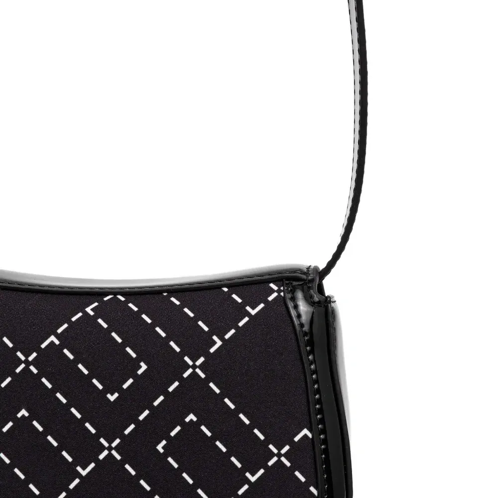 Сумка с геометрическим логотипом