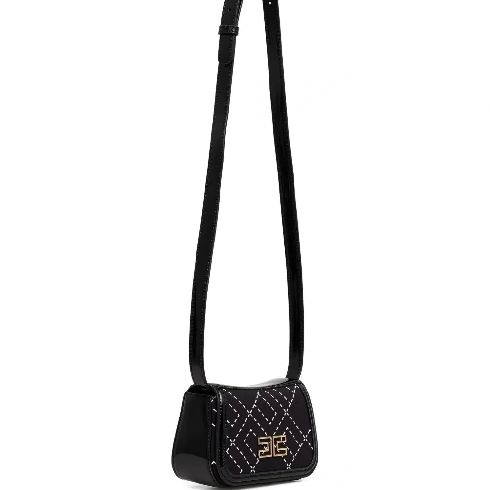 Сумка с геометрическим логотипом