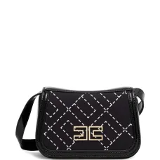 Сумка с геометрическим логотипом