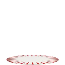 Декоративная тарелка в полоску (30 см)