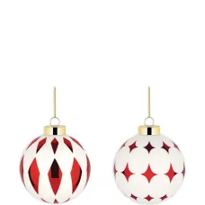 Набор Delight из четырех рождественских шаров