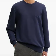 Свитшот с вышитым логотипом