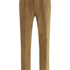 Брюки со складками спереди