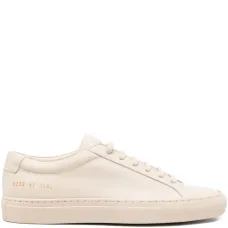 Кожаные кеды на шнуровке