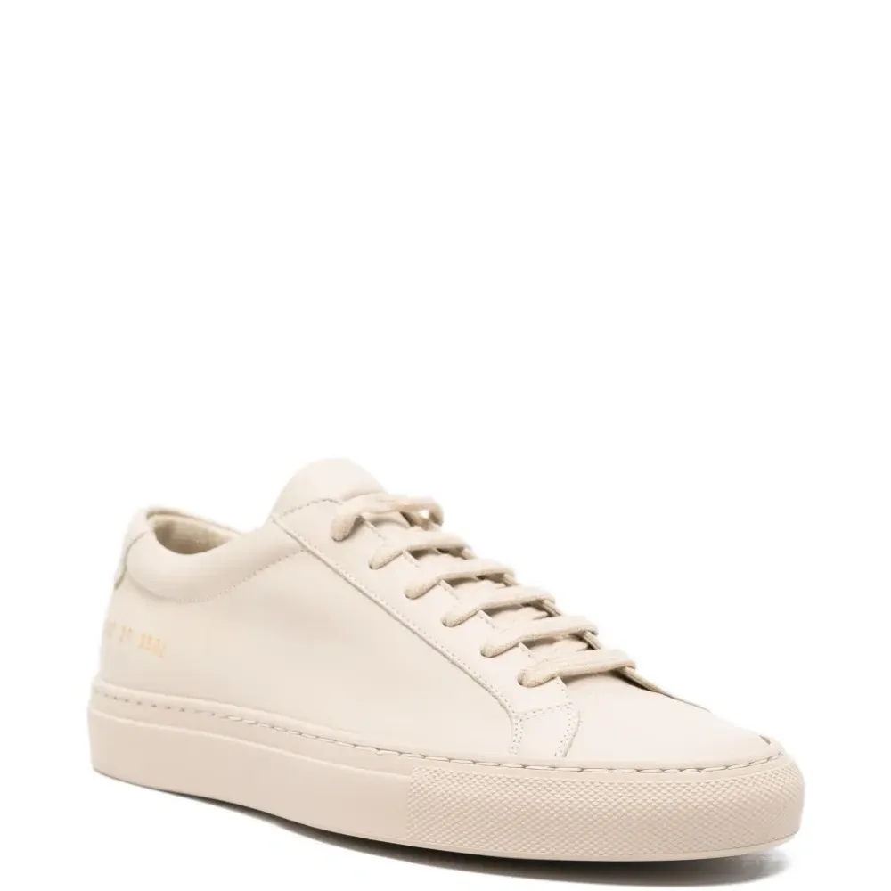 Кожаные кеды на шнуровке