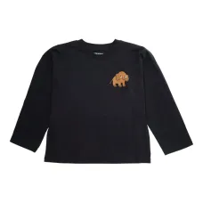 Топ с длинными рукавами и принтом мамонта