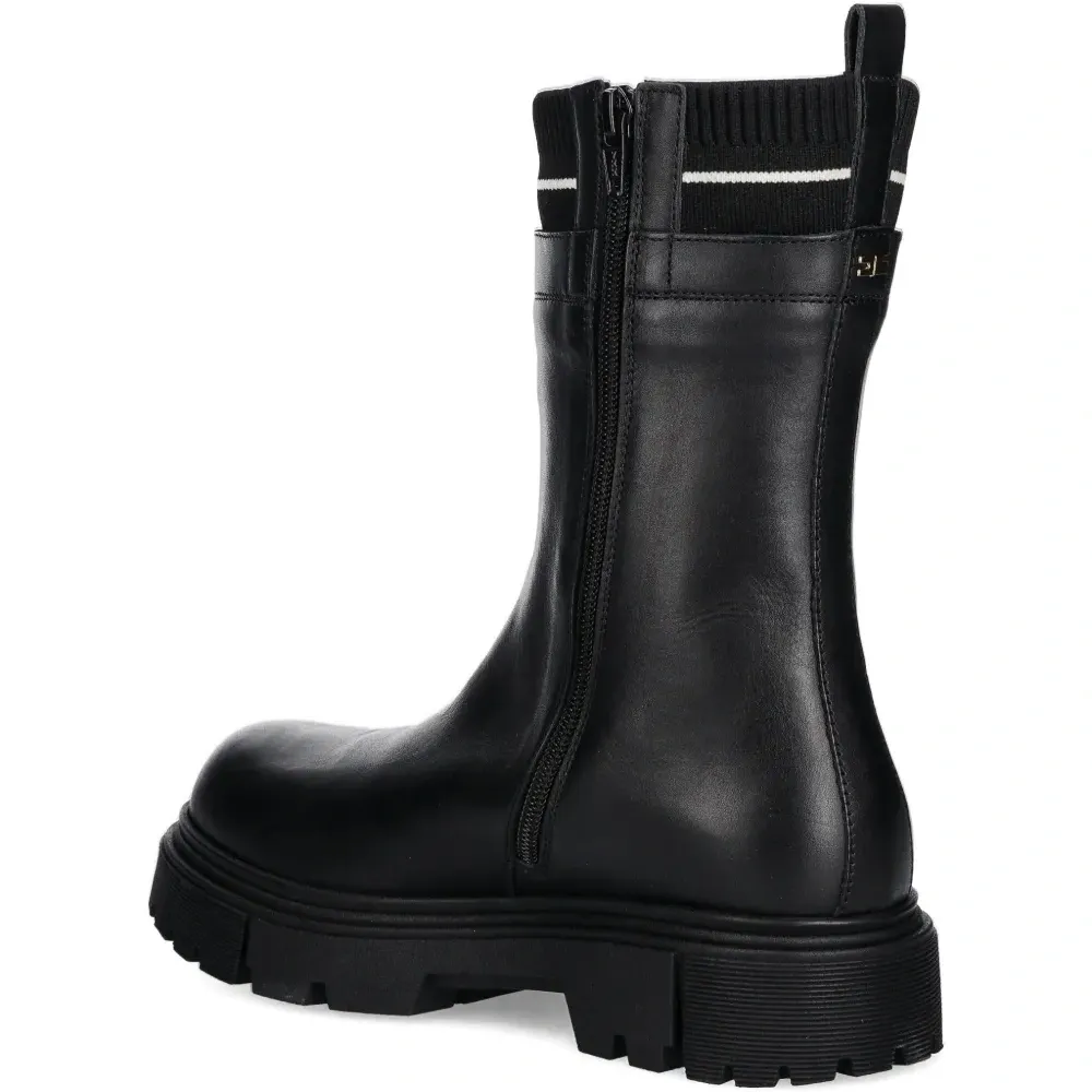 Ботинки в рубчик с логотипом