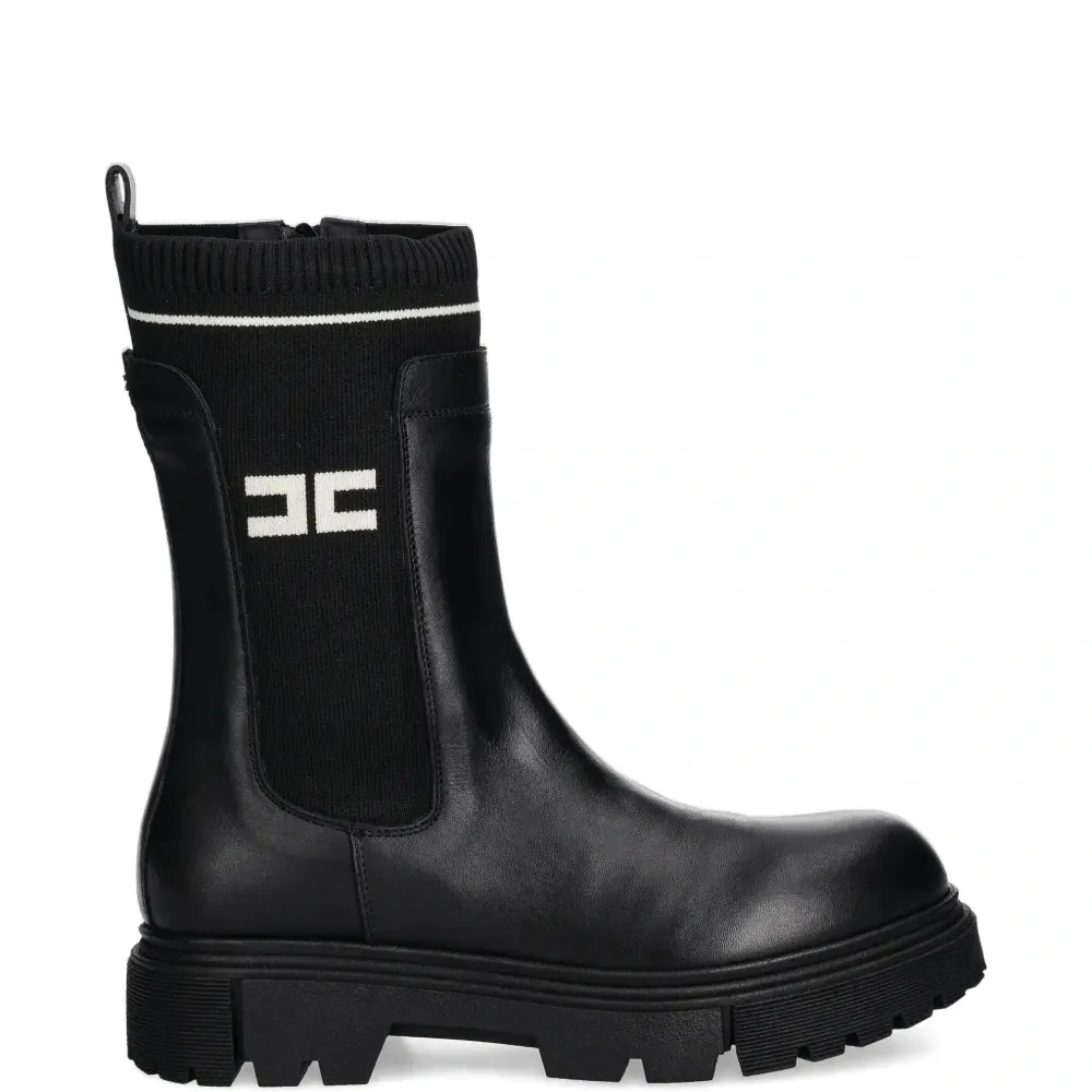 Ботинки в рубчик с логотипом