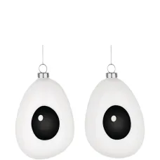 Рождественские украшения в виде остролиста (набор из двух штук)