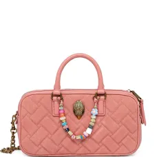 Стеганая сумка-тоут с декором Eagle Head Стеганая сумка-тоут с декором Eagle Head