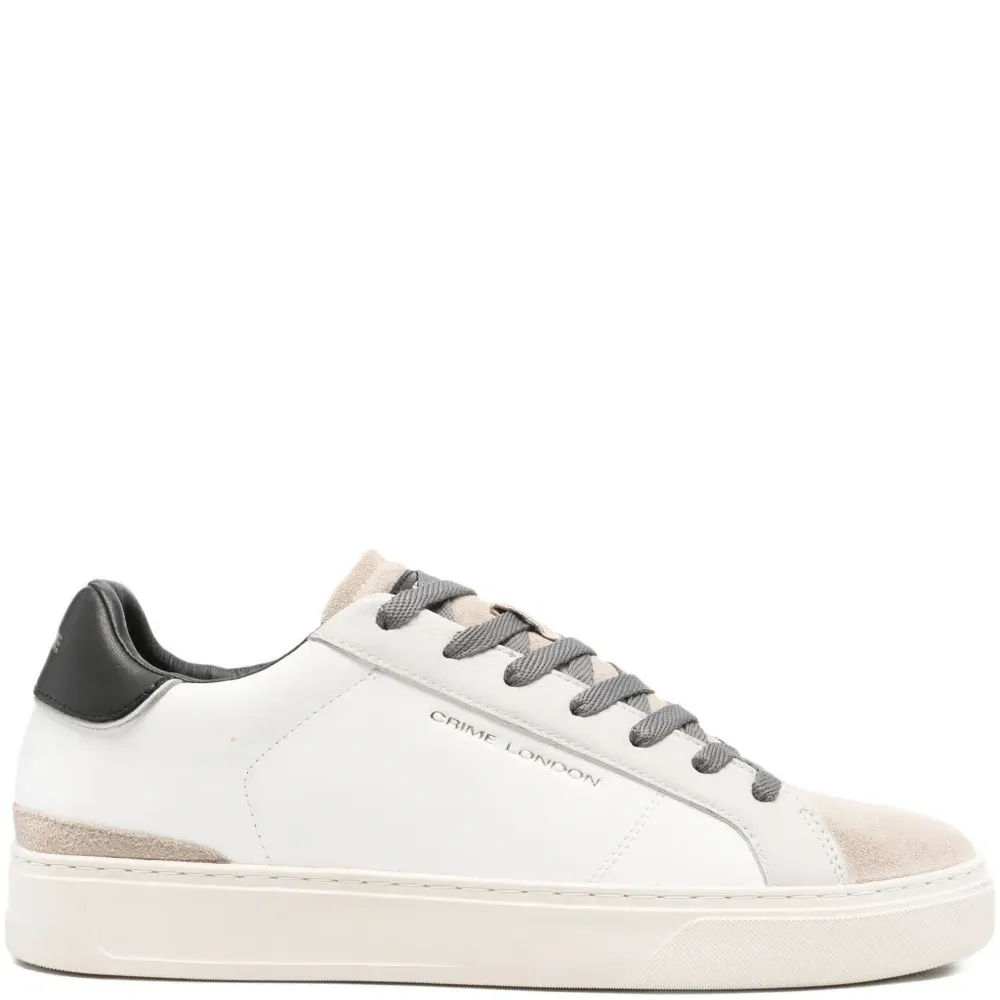 Кожаные кроссовки