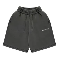 Шорты в стиле униформы на кулиске