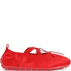 Балетки Grip с перекрестными ремешками