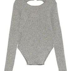 Вязаный боди с вырезами Вязаный боди с вырезами