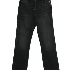 Джинсы с нашивкой-логотипом