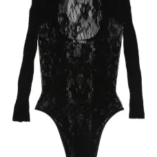 Боди с длинными рукавами из кружева Боди с длинными рукавами из кружева
