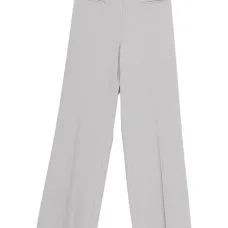 Брюки с прямыми штанинами и складками