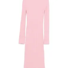 Вязаное платье миди Вязаное платье миди