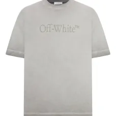 Футболка с эффектом деграде и логотипом