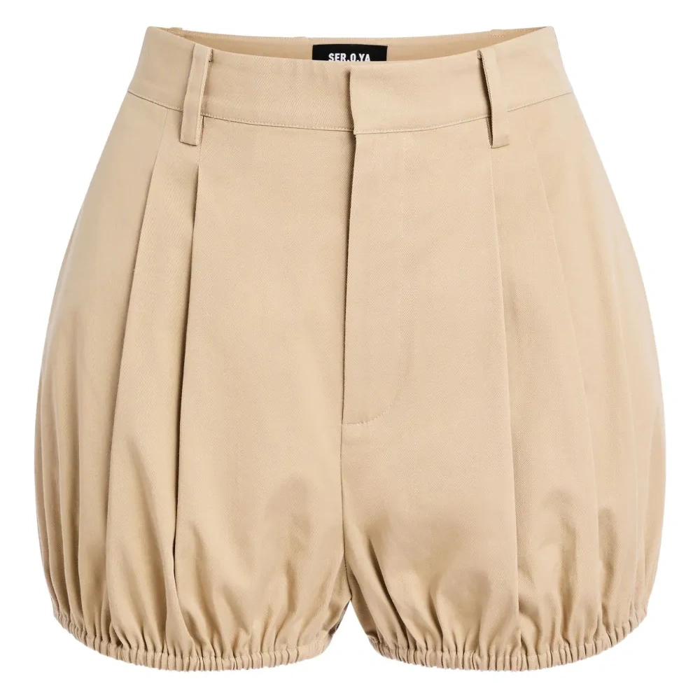 Плиссированные шаровые шорты Jo