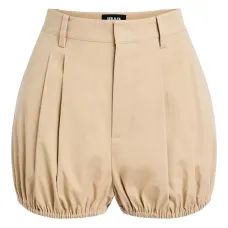 Плиссированные шаровые шорты Jo