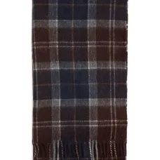 Шарф в клетку с бахромой Шарф в клетку с бахромой