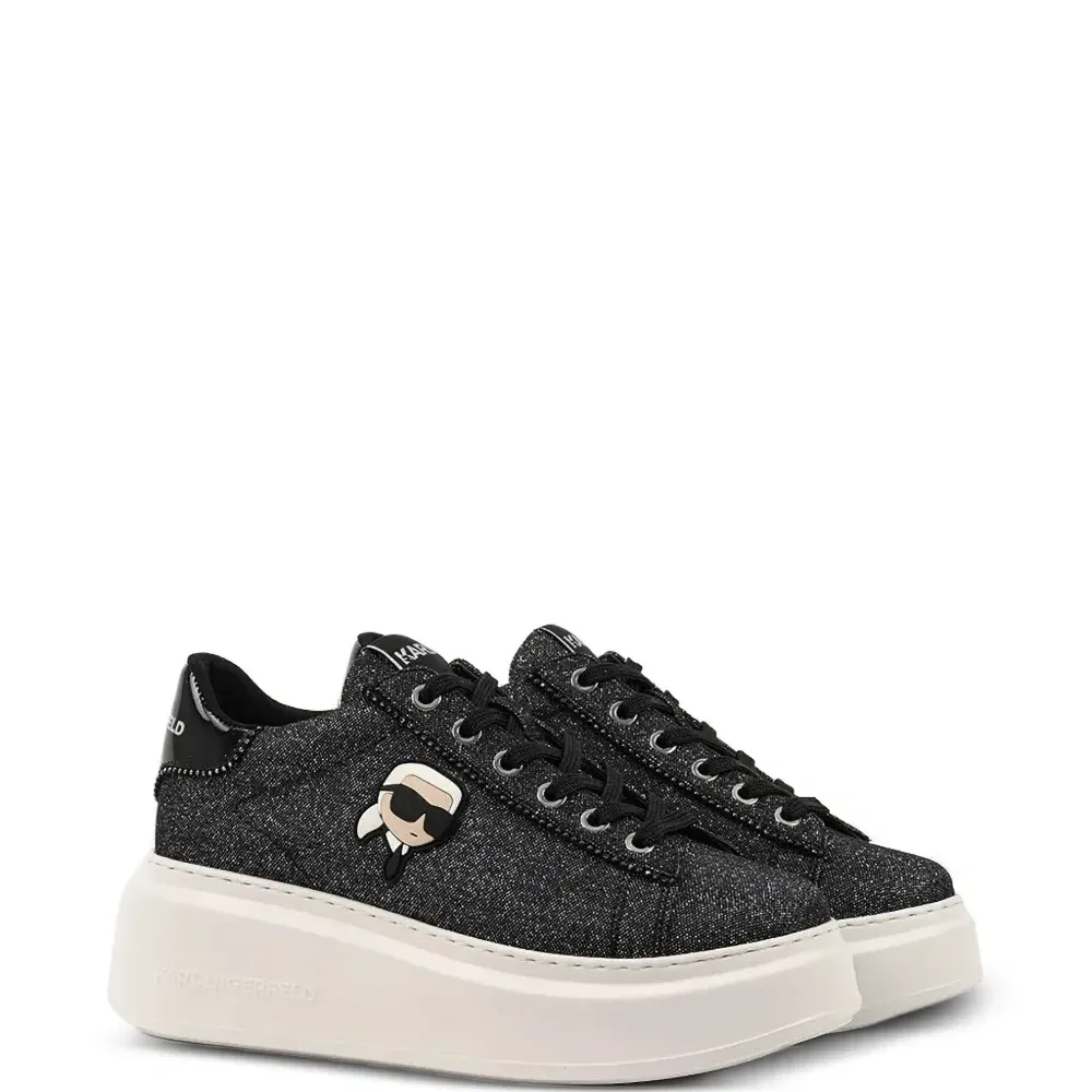 Кроссовки ANAKAPRI на платформе с логотипом