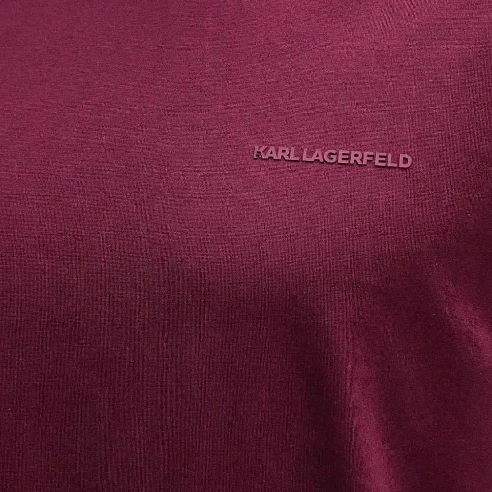 Футболка с круглым вырезом и логотипом