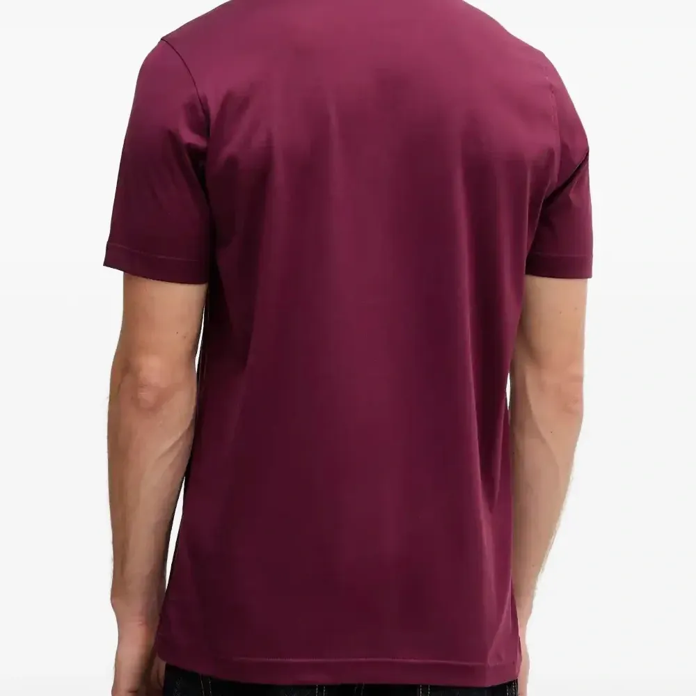 Футболка с круглым вырезом и логотипом