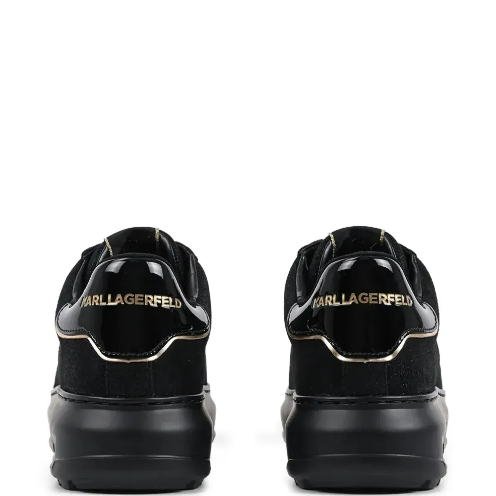 Кеды с люверсами и логотипом