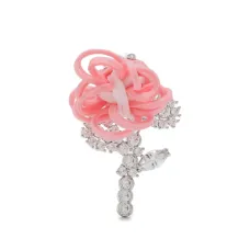 Серьга в форме цветка Серьга в форме цветка