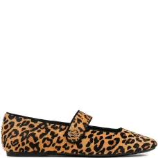 Балетки с леопардовым принтом