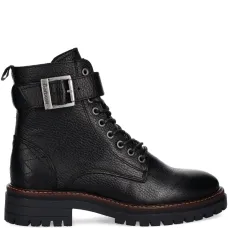 Ботинки на шнуровке с пряжками Ботинки на шнуровке с пряжками