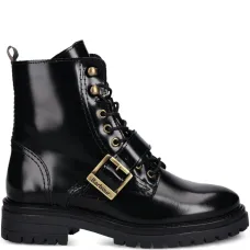 Ботинки на шнуровке с пряжками Ботинки на шнуровке с пряжками