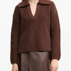 Трикотаж с V-образным вырезом Трикотаж с V-образным вырезом