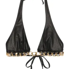 Бикини-топ с украшением в виде цепочки