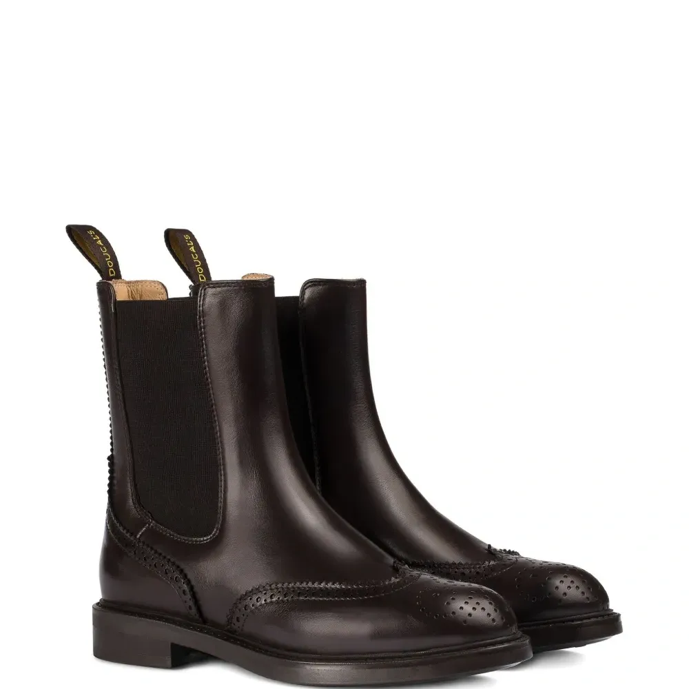 Кожаные ботинки челси