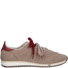 Замшевые кроссовки