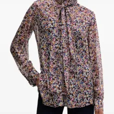 Блузка с цветочным узором Блузка с цветочным узором