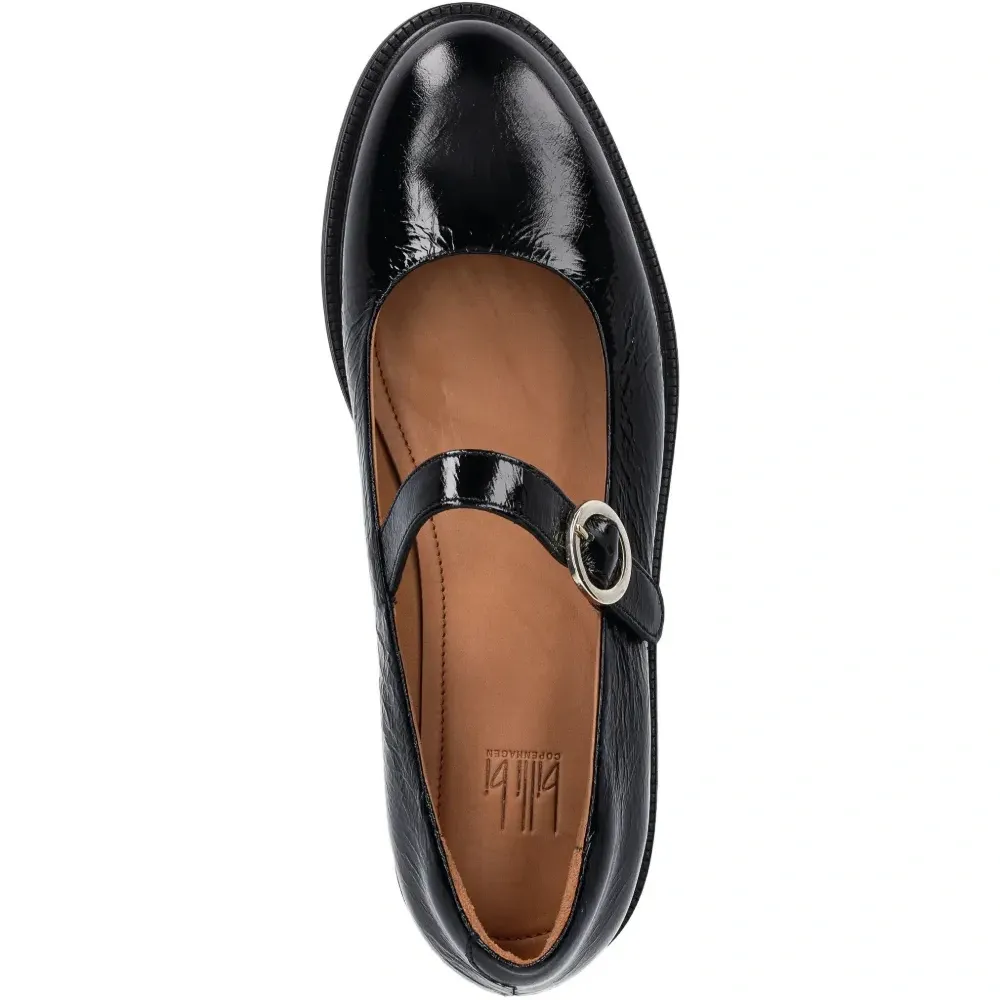 Балетки с пряжкой