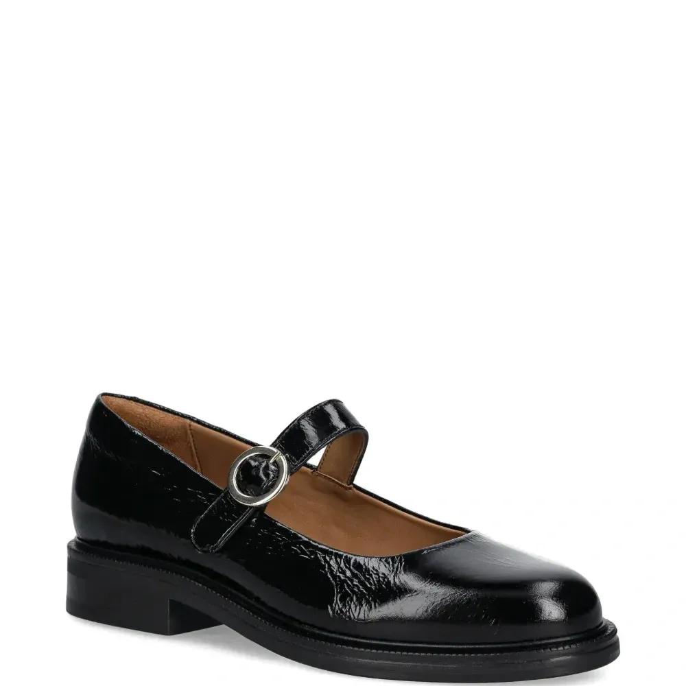 Балетки с пряжкой