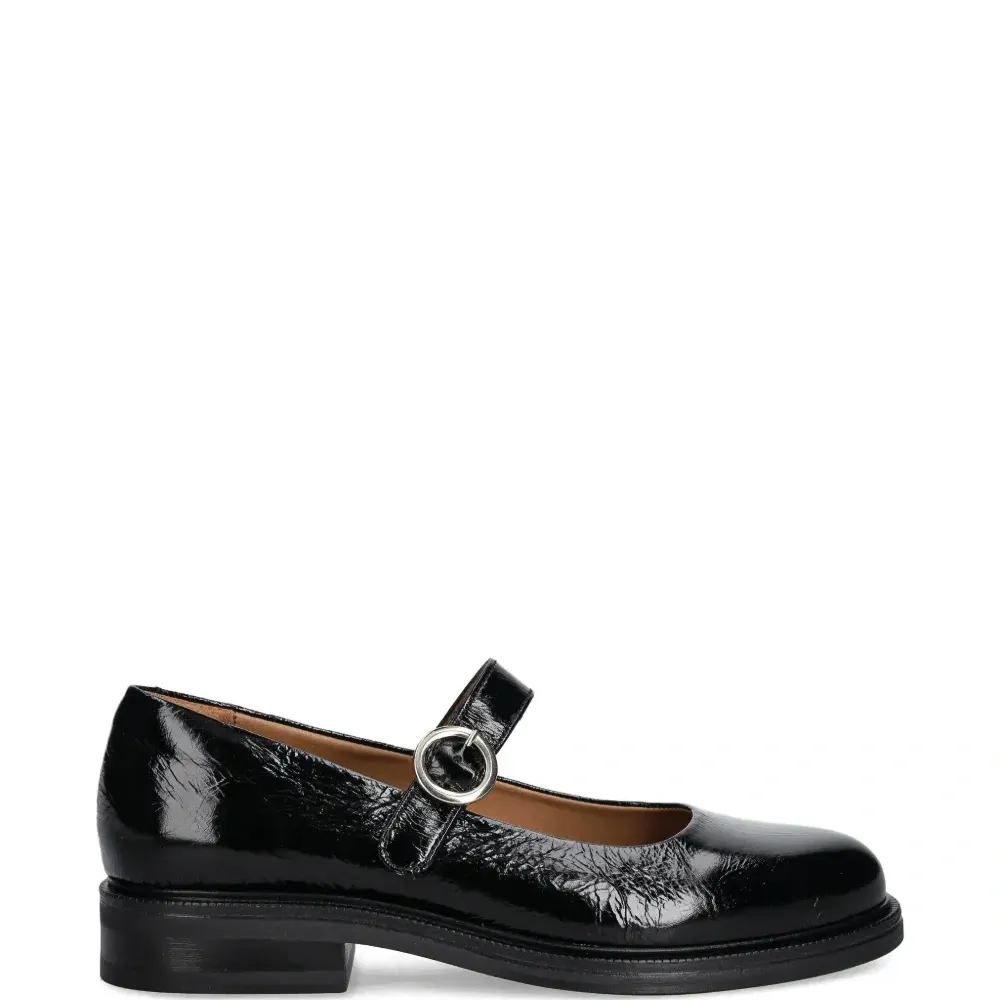 Балетки с пряжкой