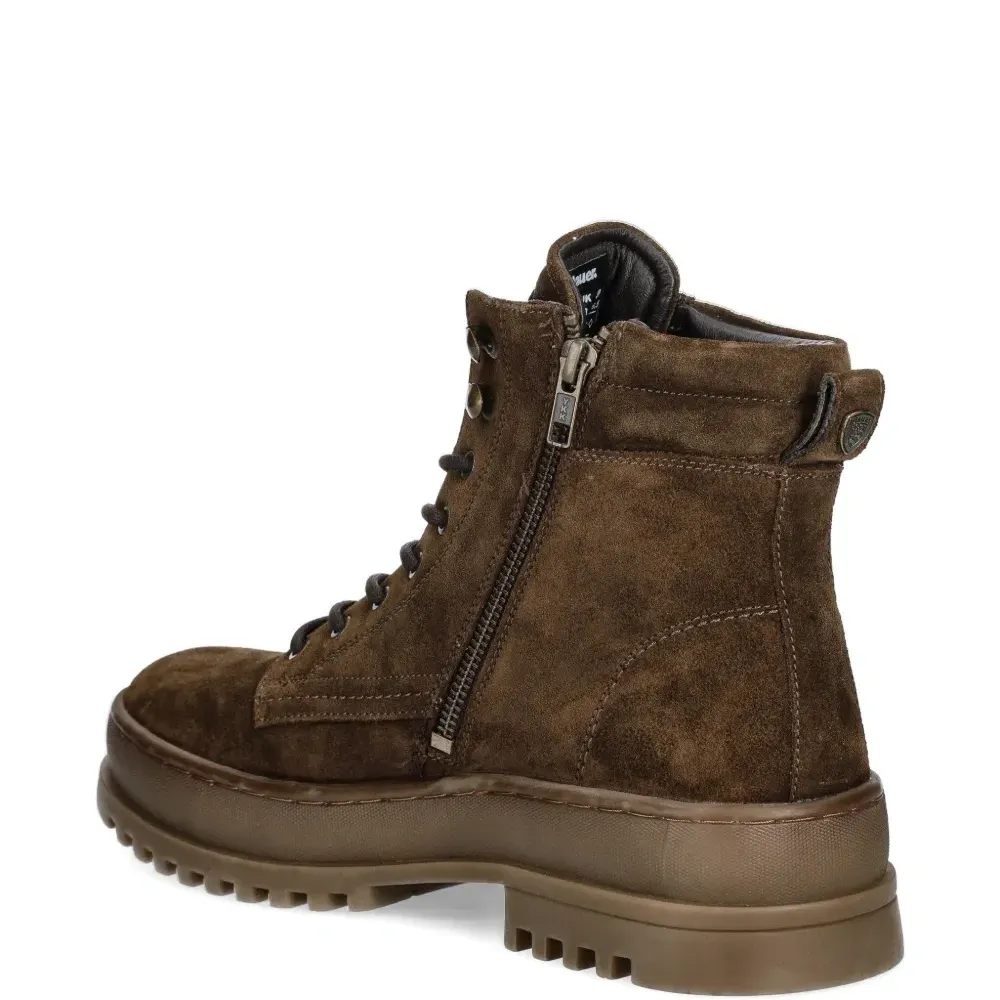 Ботинки Iuka01 на шнуровке с молнией