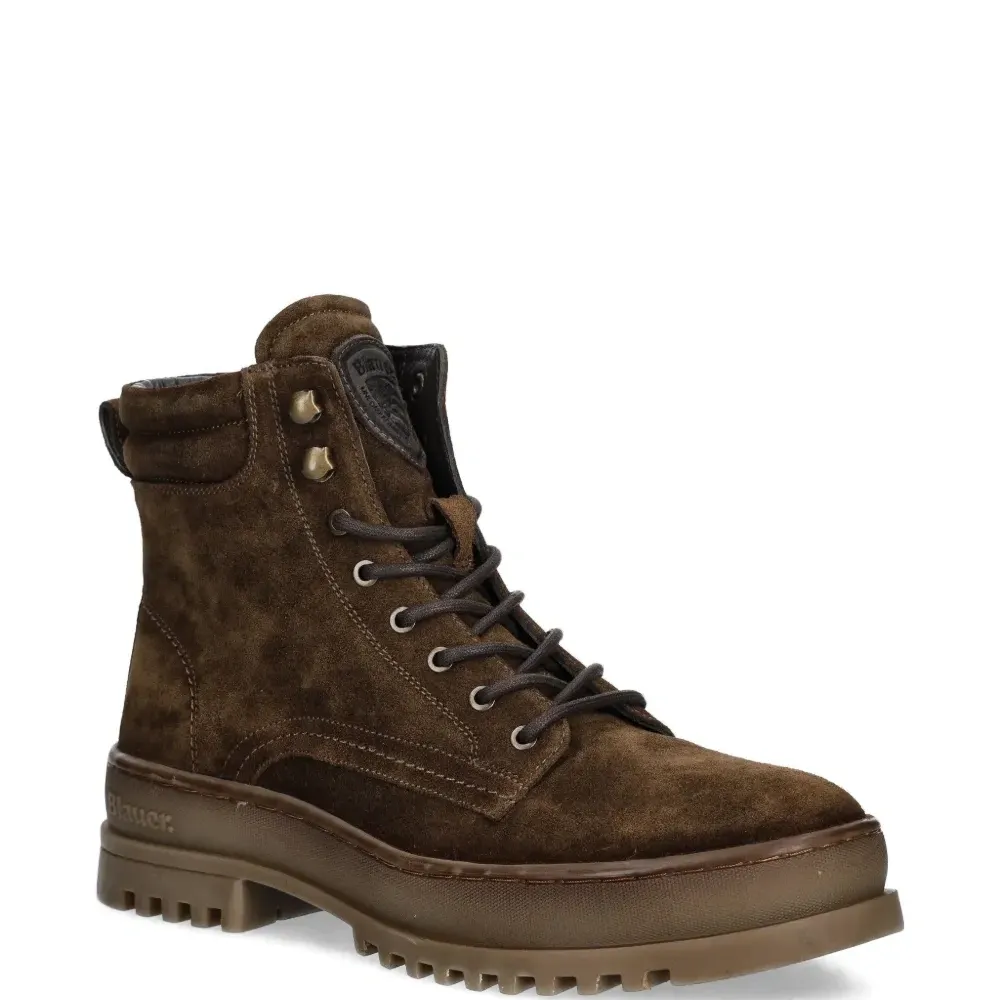 Ботинки Iuka01 на шнуровке с молнией