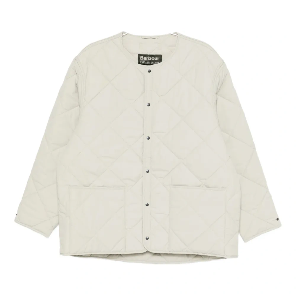 Стеганая куртка из коллаборации с Barbour