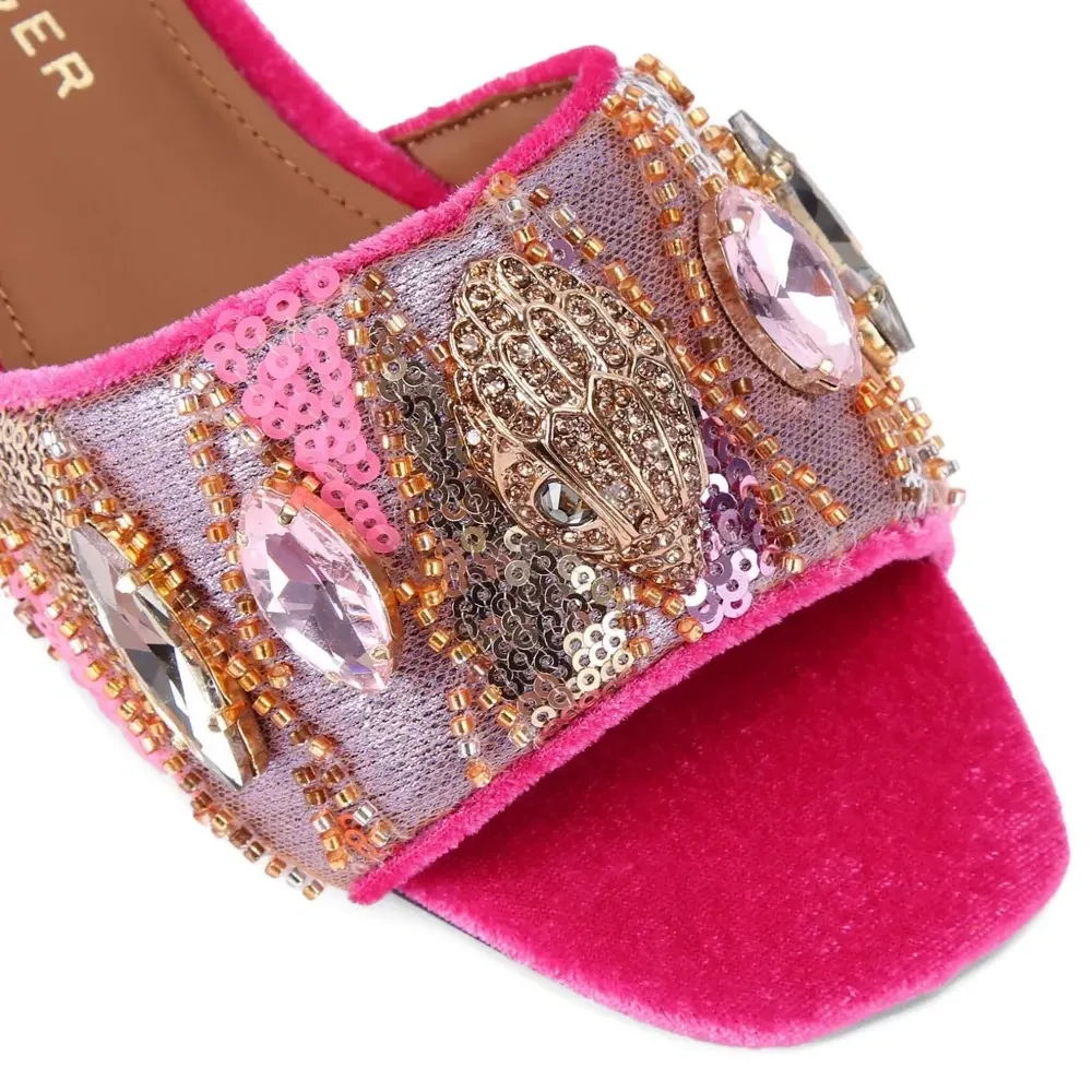 Лоферы Kensington с пайетками