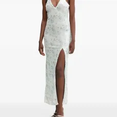 Платье миди с пайетками