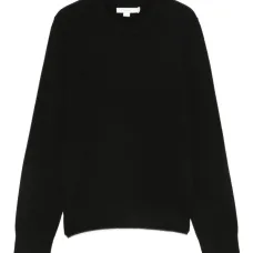 Джемпер с круглым вырезом и длинными рукавами