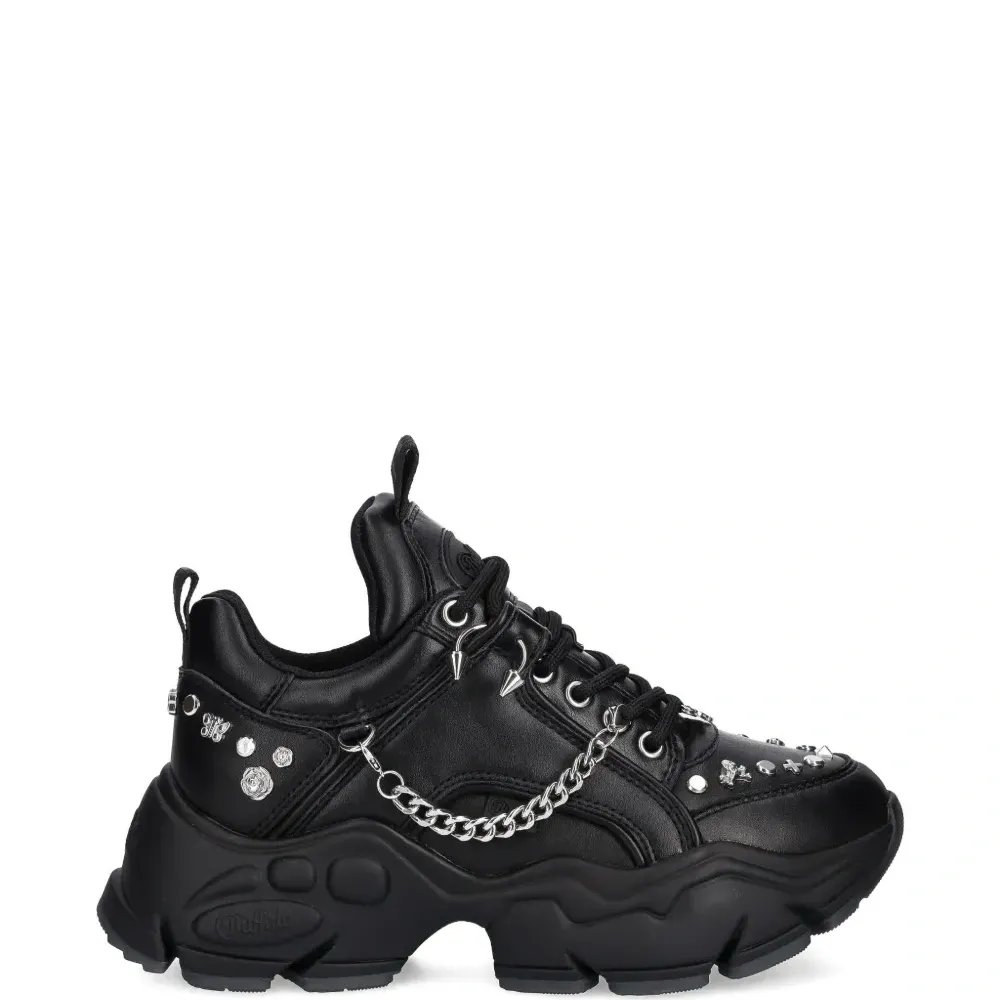 Кеды Binary Punk с цепями и заклёпками Кеды Binary Punk с цепями и заклёпками