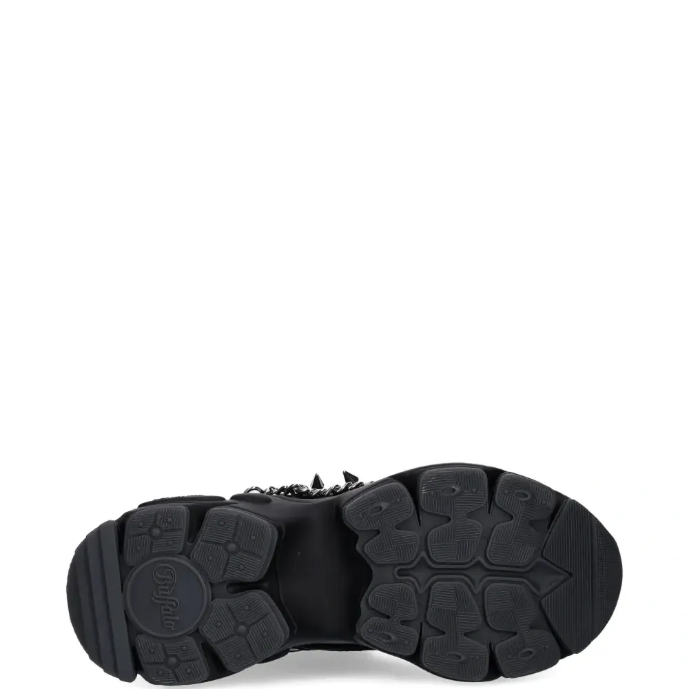 Кеды Binary Punk с цепями и заклёпками Кеды Binary Punk с цепями и заклёпками